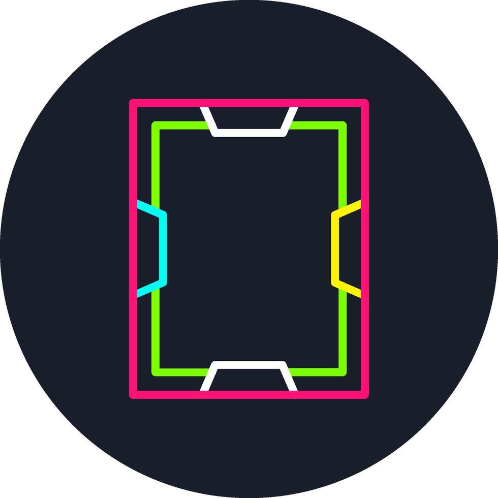 Frame Line Multi Color Design vector