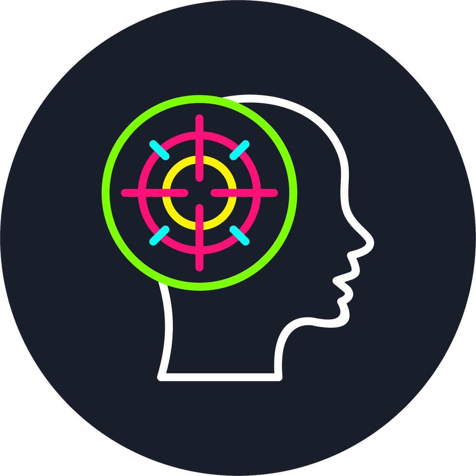 Focus Line Multi Color Design vector