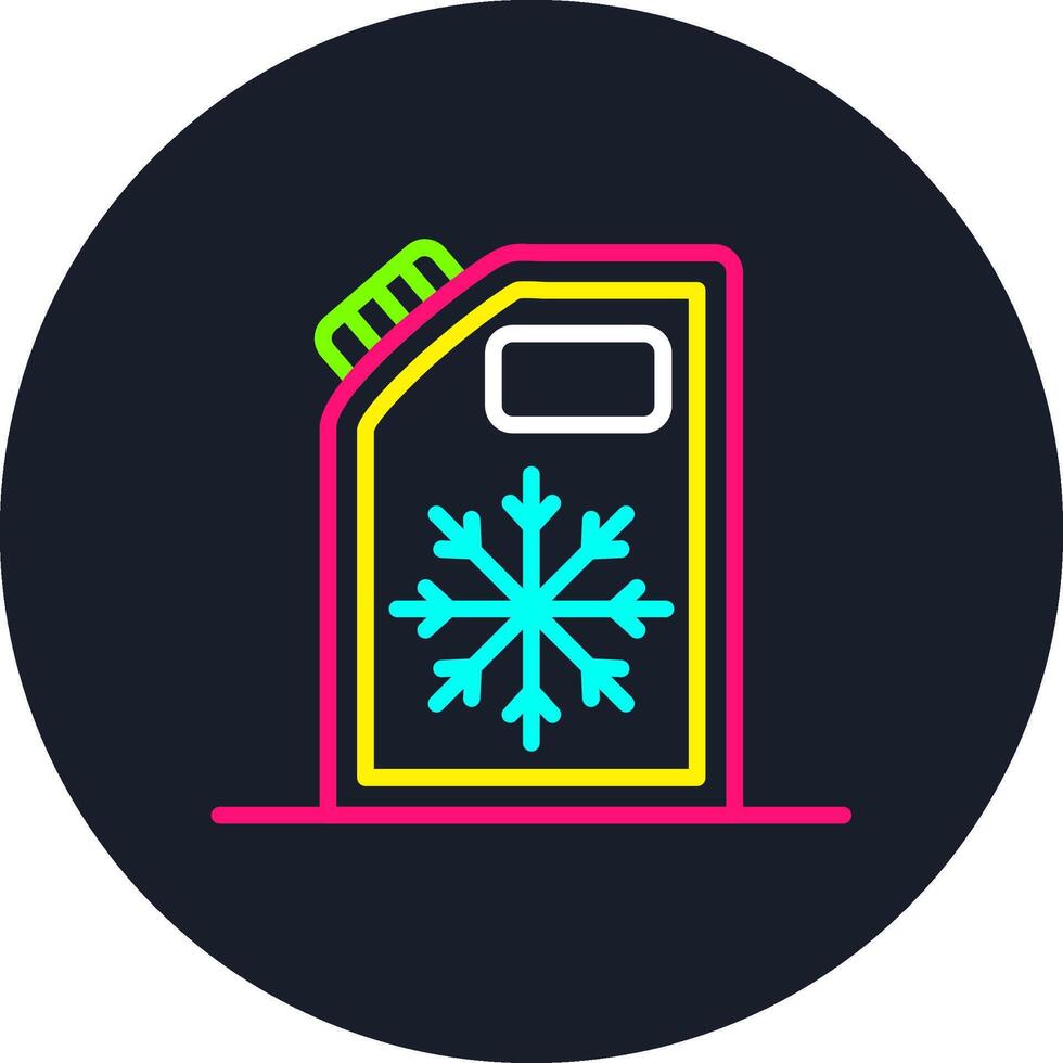 Coolant Line Multi Color Design vector