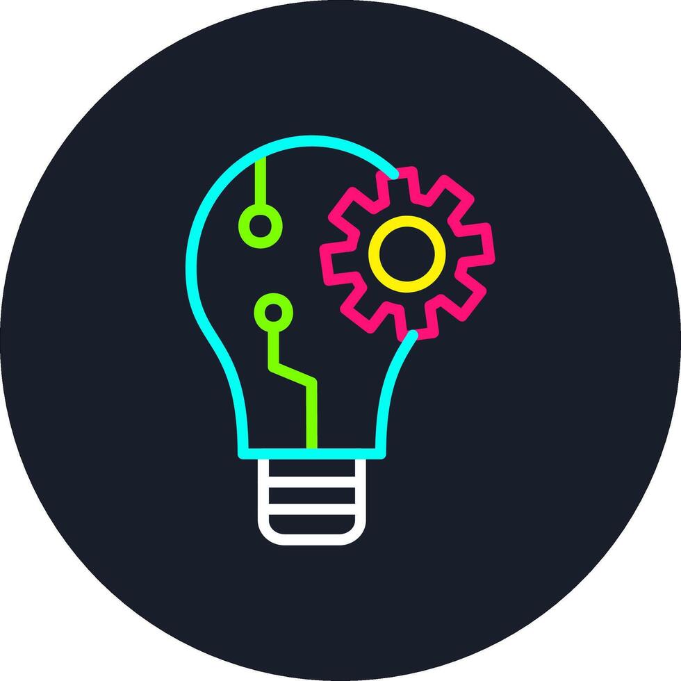 Idea Line Multi Color Design vector