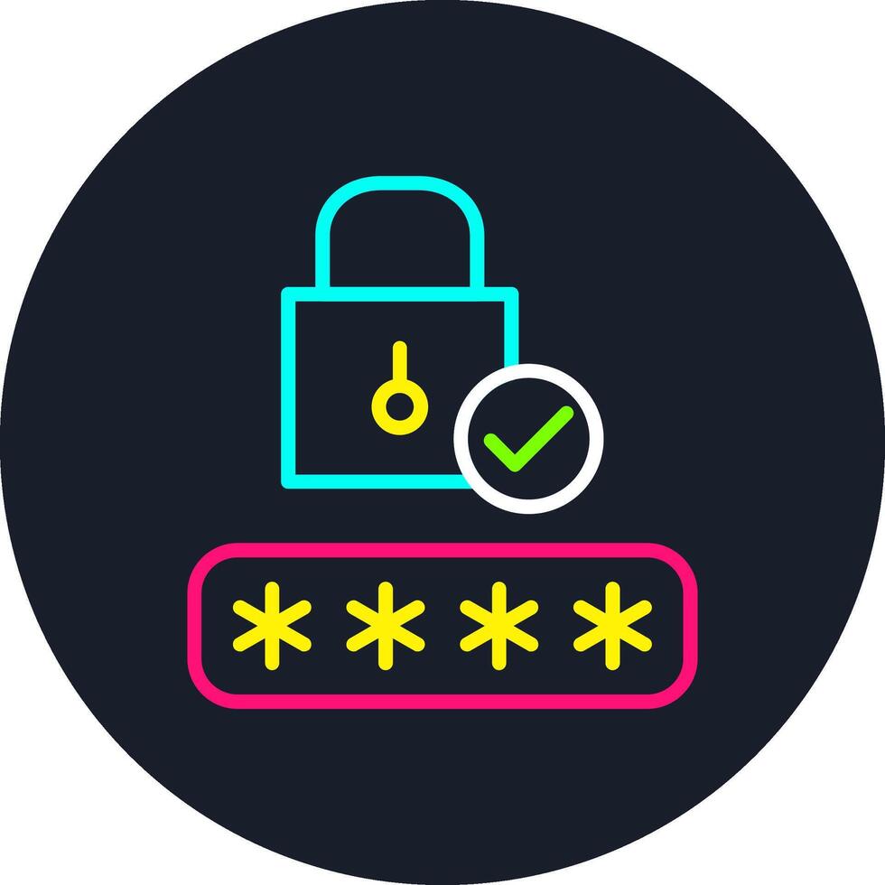 alfiler código línea multi color diseño vector