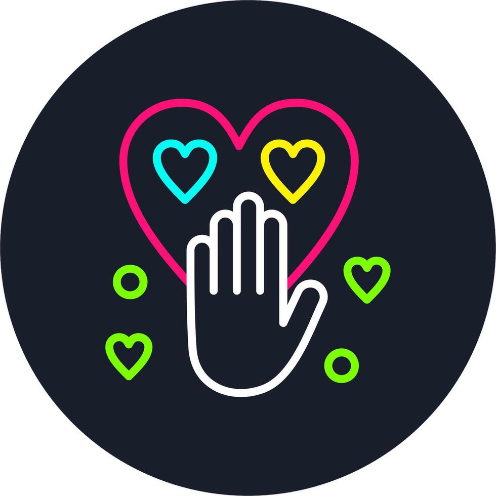 Tolerance Line Multi Color Design vector