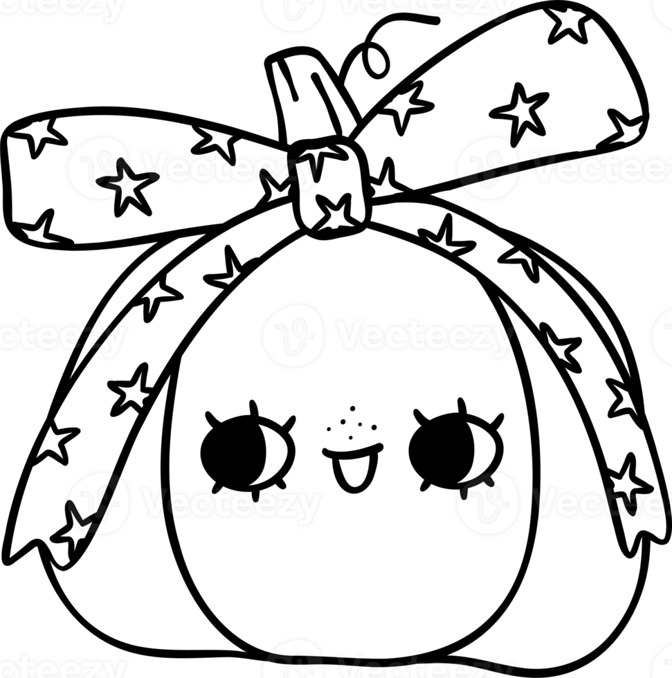 Groovy Retro Christmas truck car Coloring Image cartoon doodle hand drawn png