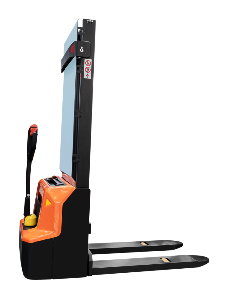 Orange pallet jack png