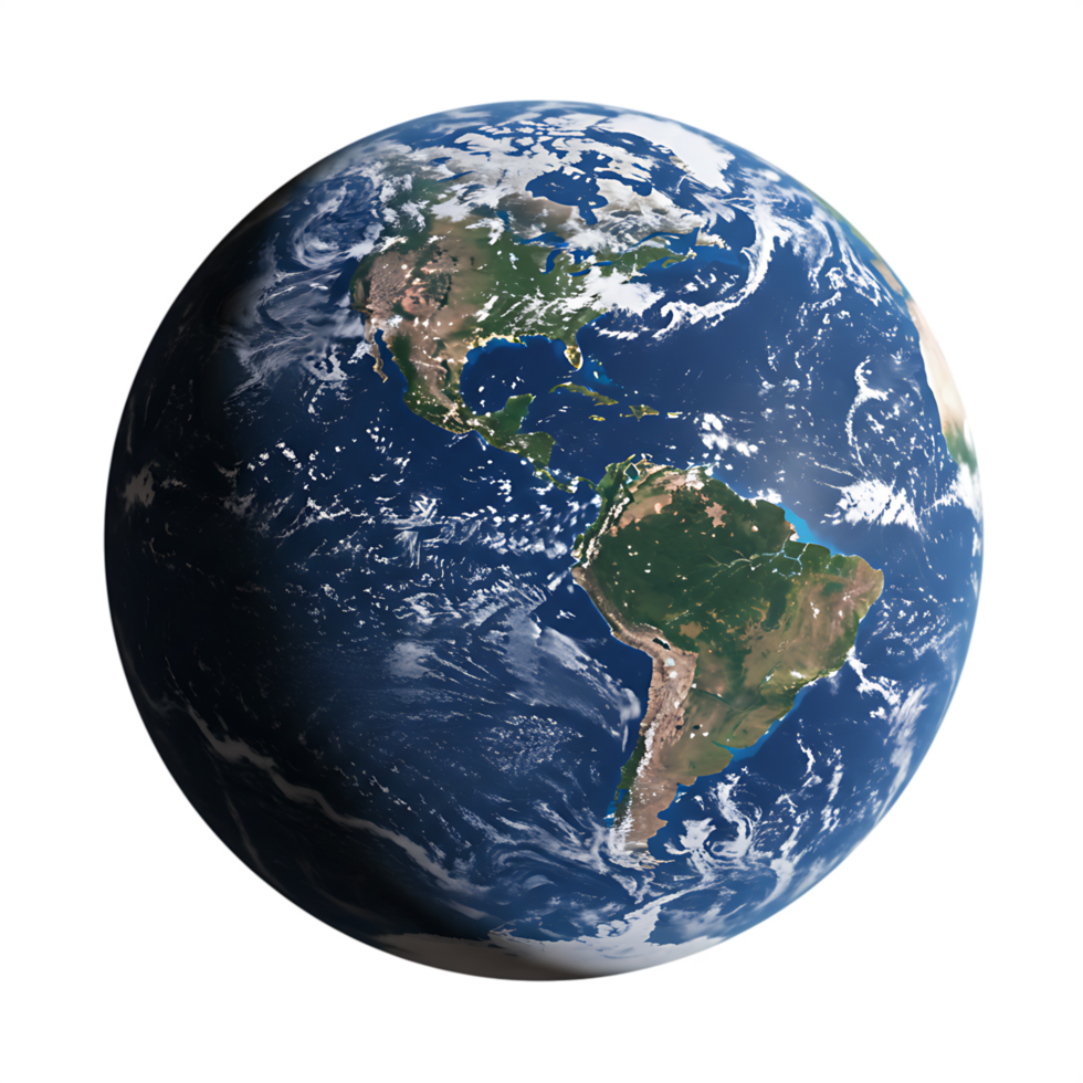 Stunning Globe Icon earth with Transparent Background png