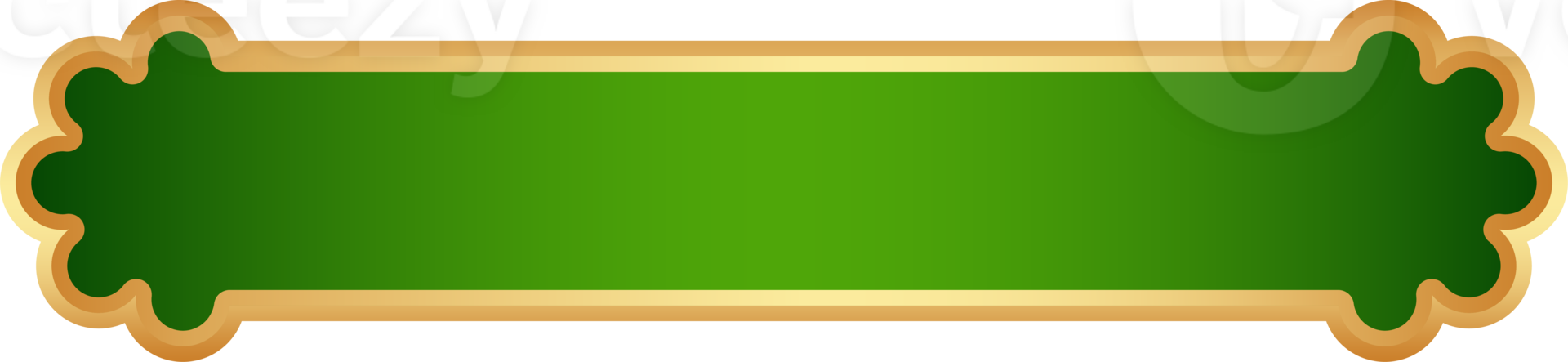 Ramadan Islamic frame with golden border. Indian ribbon shape for oriental sale banner. Tag element with traditional Muslim ornament for vintage headline and text box png
