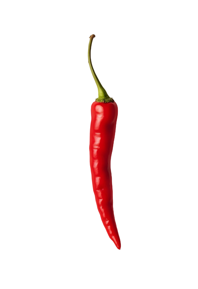 Red fresh chili transparent image png