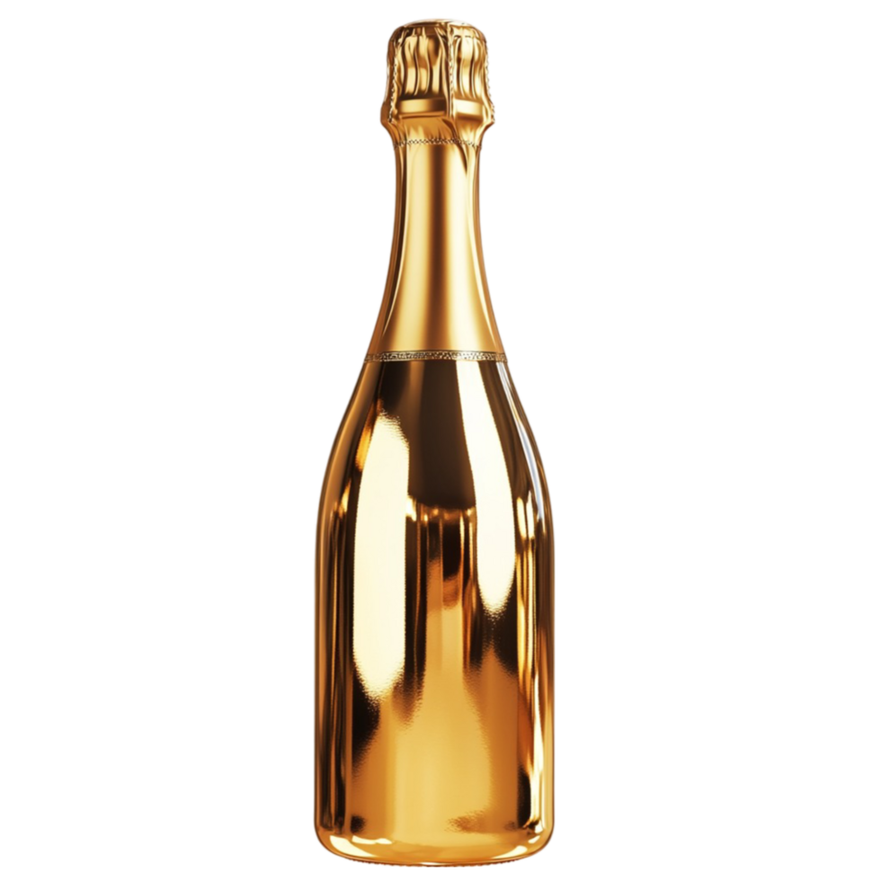 A bottle of champagne png