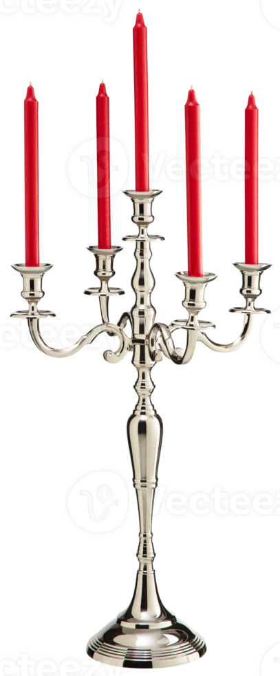 aluminum vase candle chandelier cut out isolated transparent background png