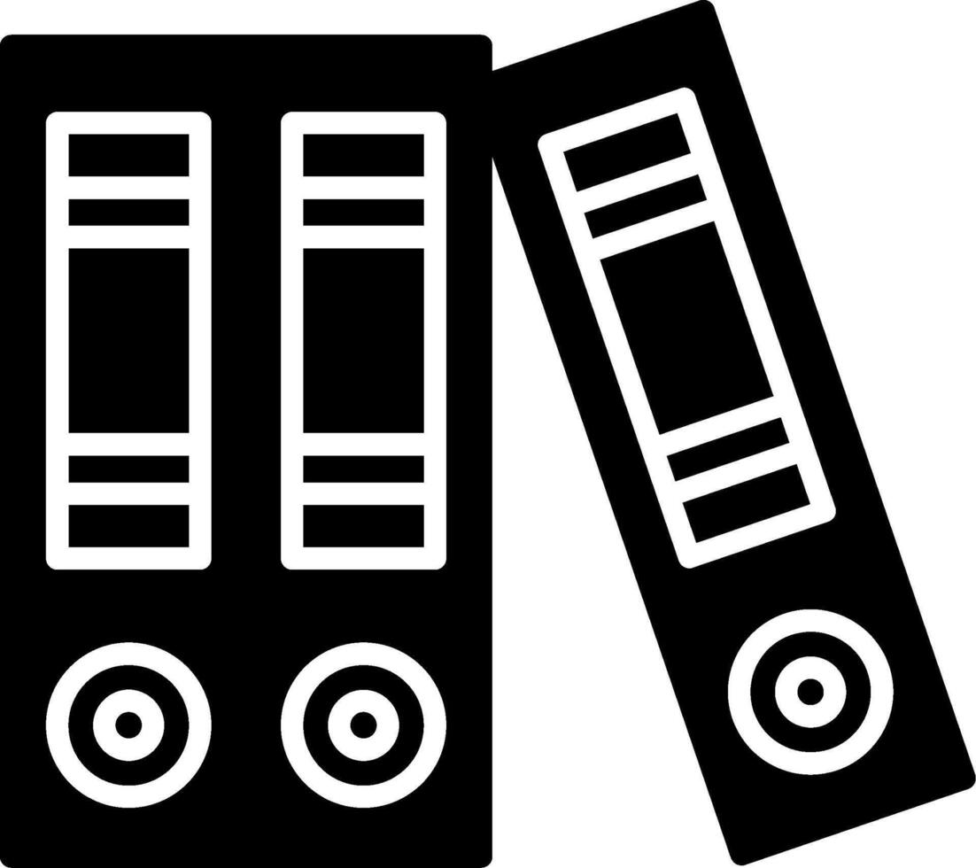 Binder Icon Design Symbol vector