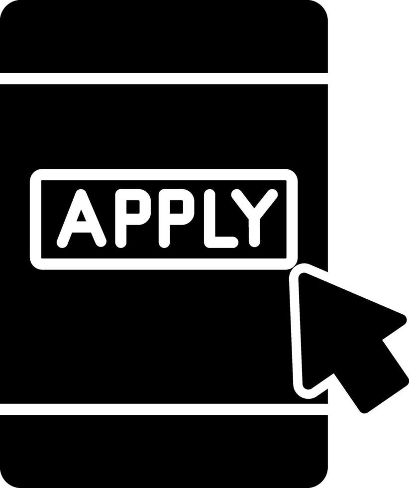 Apply Icon Design Symbol vector