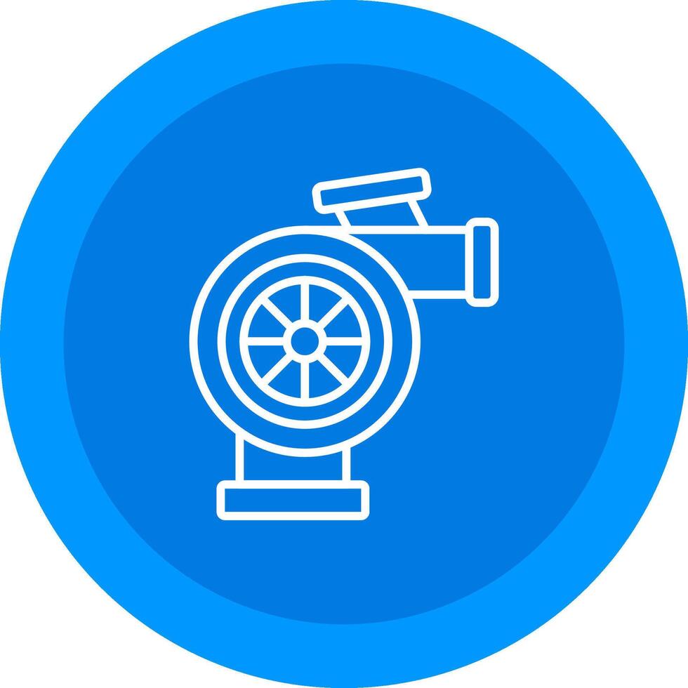 Turbo Icon Design Symbol vector