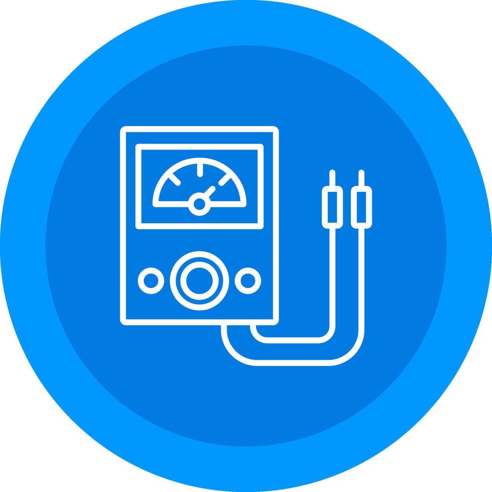 Voltmeter Icon Design Symbol vector