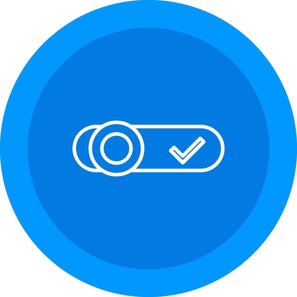 Toggle Icon Design Symbol vector