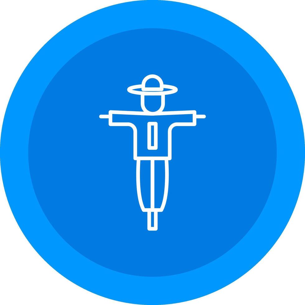 Scarecrow Icon Design Symbol vector