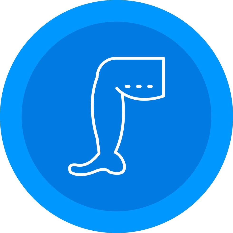 Thighs Icon Design Symbol vector