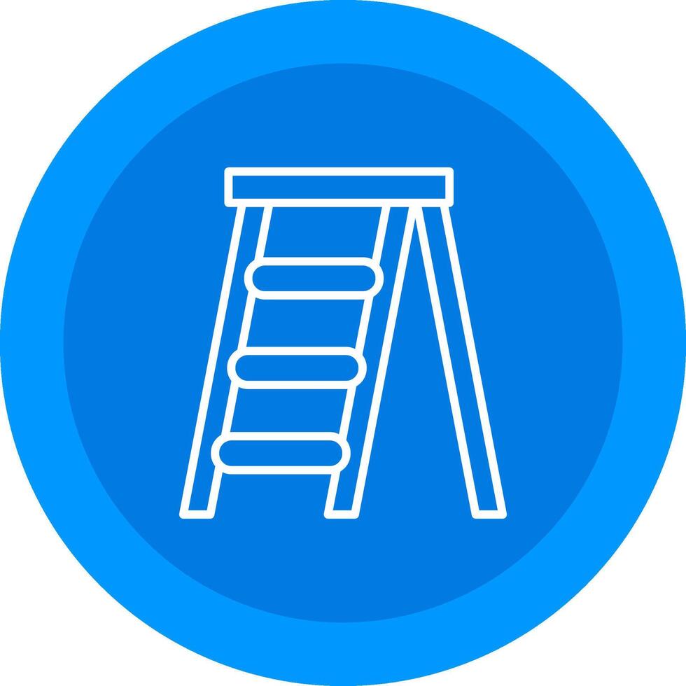 Step Ladder Icon Design Symbol vector