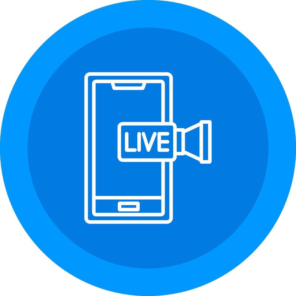 Streaming Icon Design Symbol vector