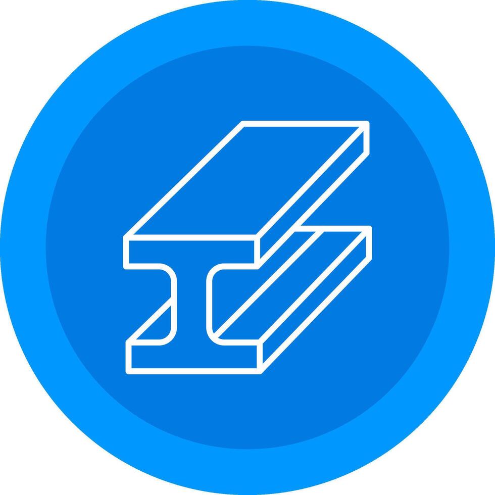 Steel Icon Design Symbol vector