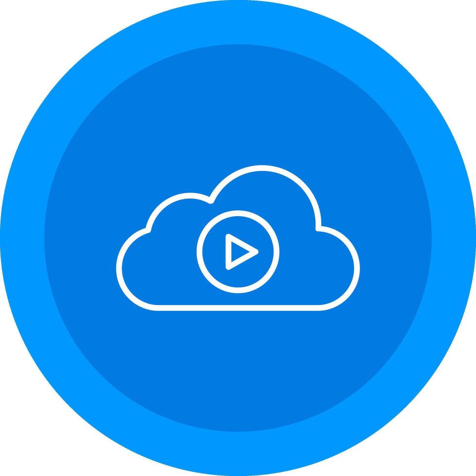 Streaming Icon Design Symbol vector