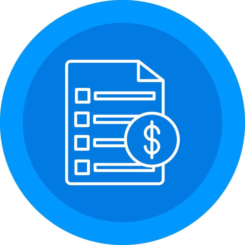 Invoice Icon Design Symbol vector