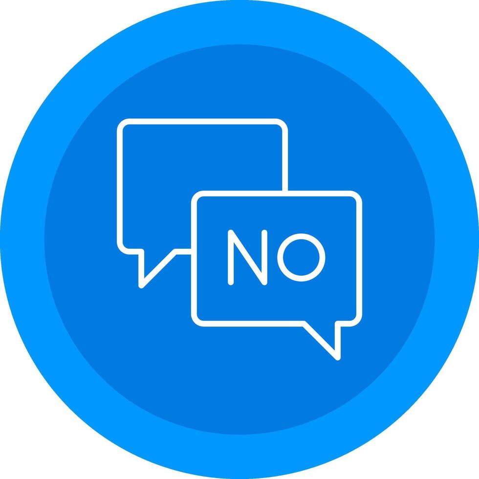Say No Icon Design Symbol vector