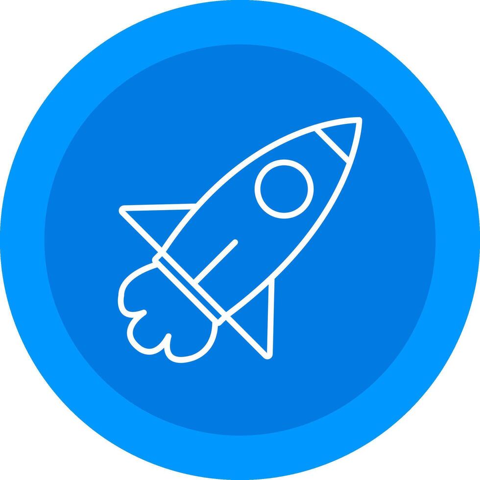 Rocket Launch Icon Design Symbol vector