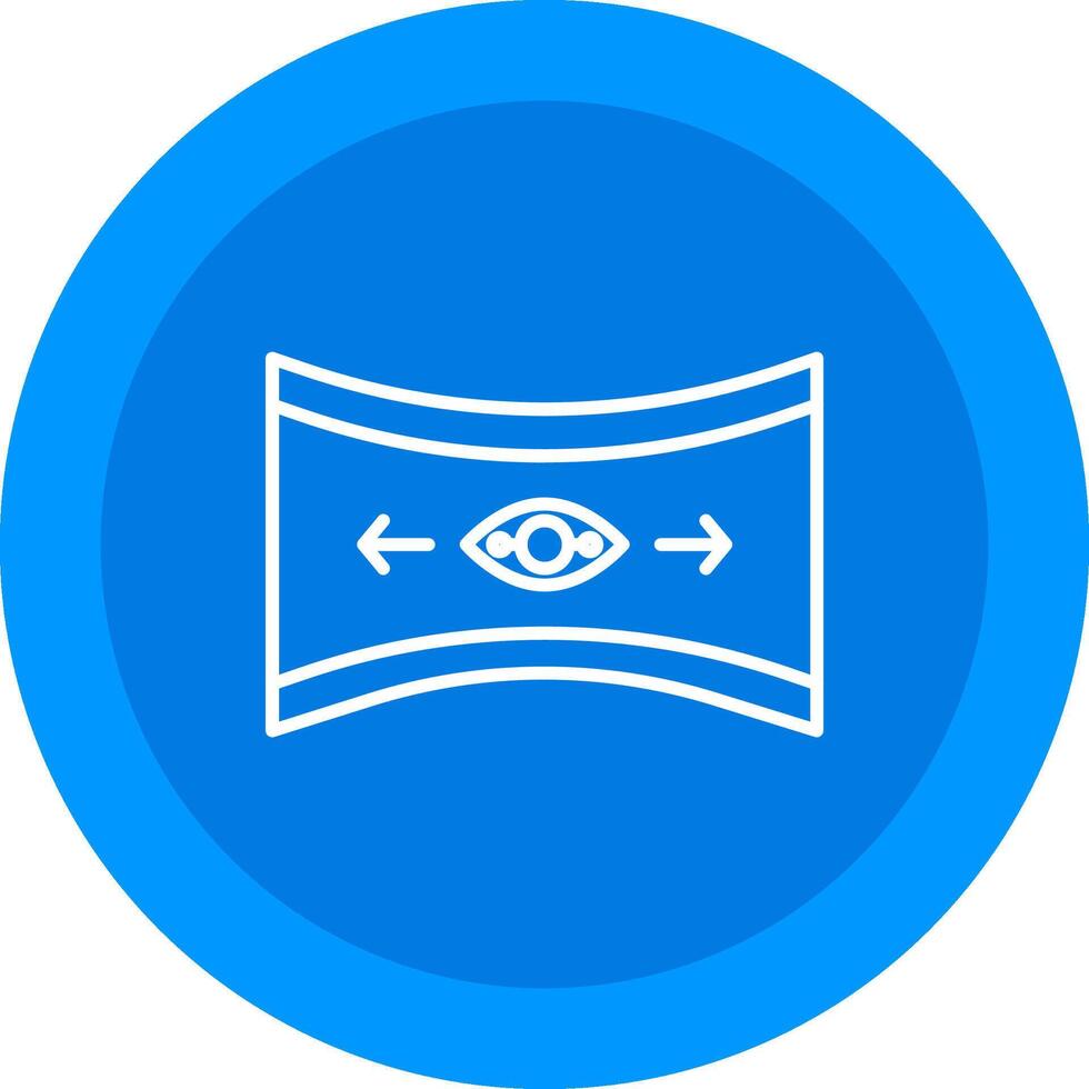 Panoramic View Icon Design Symbol vector