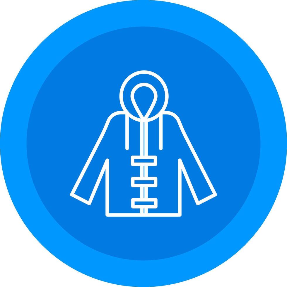 Raincoat Icon Design Symbol vector
