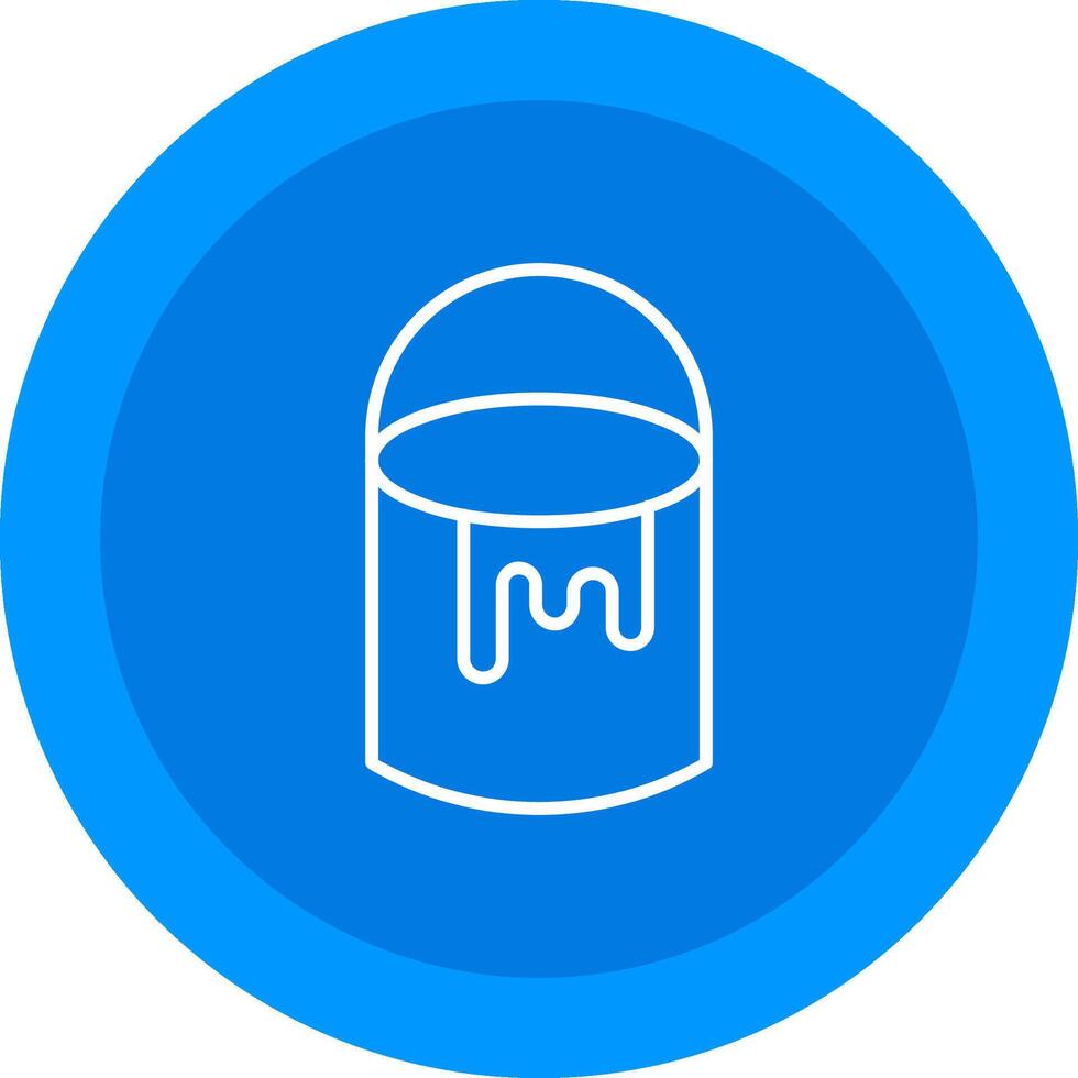 Paint Bucket Icon Design Symbol vector