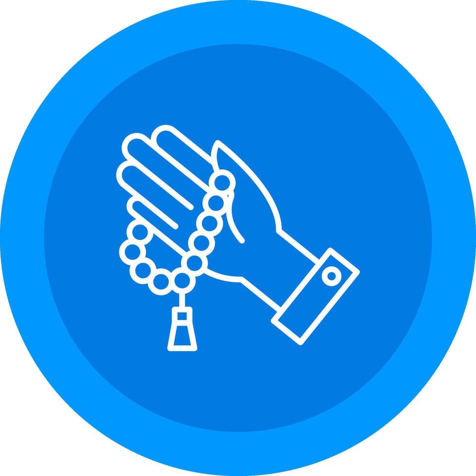Tasbih Icon Design Symbol vector