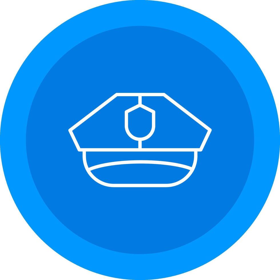 Police Hat Icon Design Symbol vector