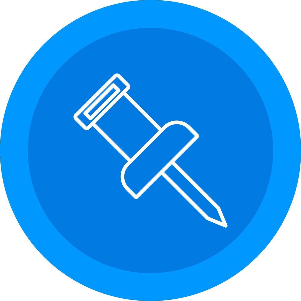 Push Pin Icon Design Symbol vector