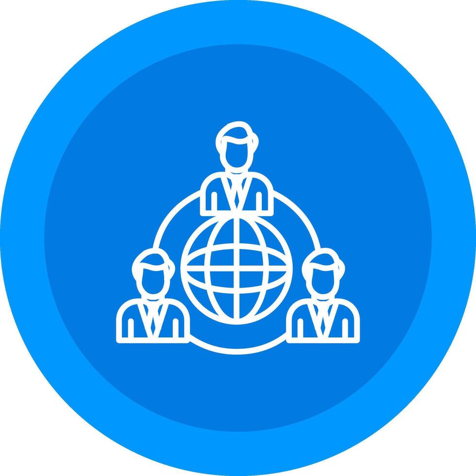 Outsourcing Icon Design Symbol vector