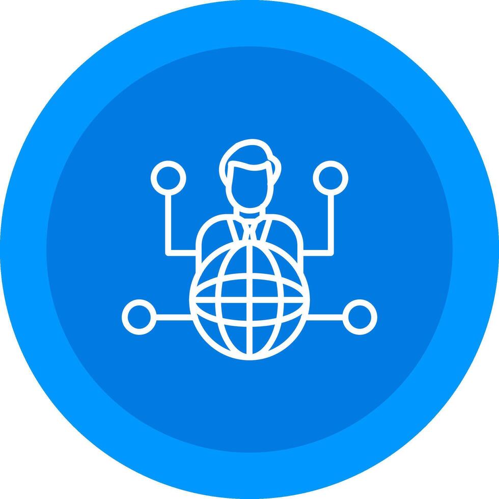 Outsource Icon Design Symbol vector