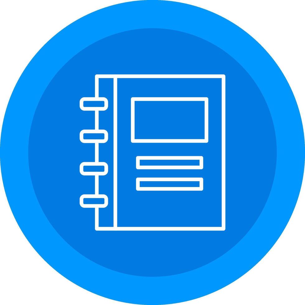 Notebook Icon Design Symbol vector