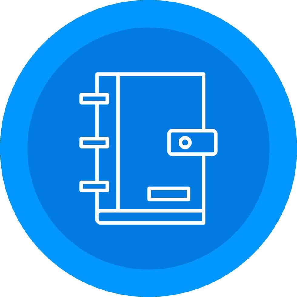Notebook Icon Design Symbol vector