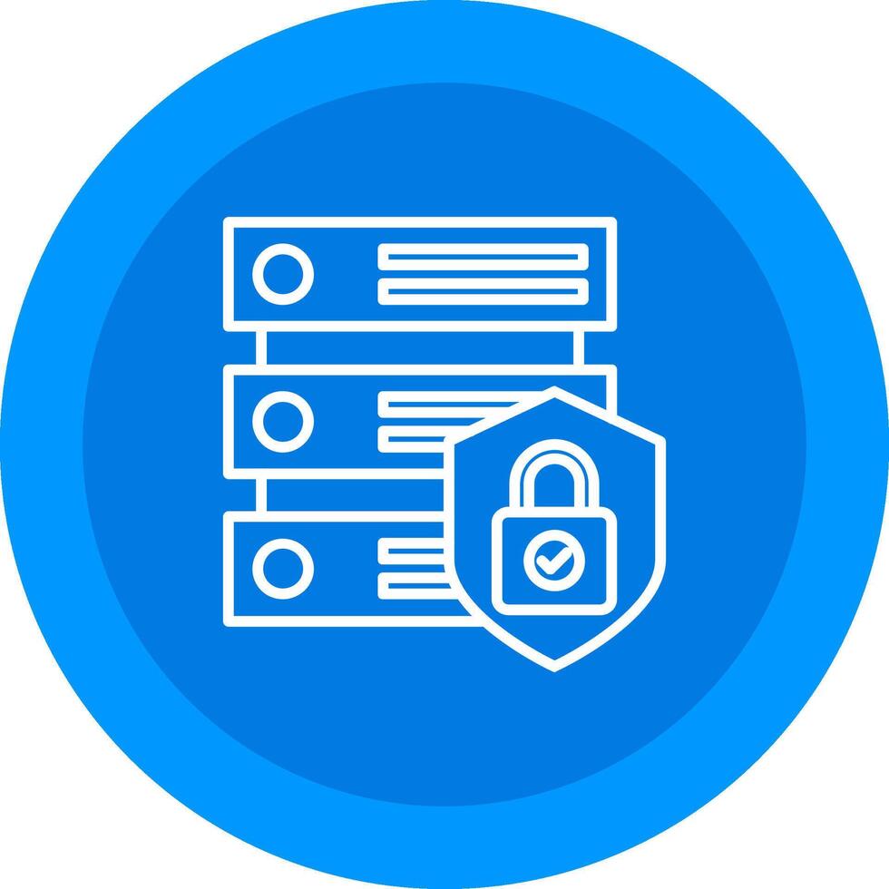 Database Icon Design Symbol vector