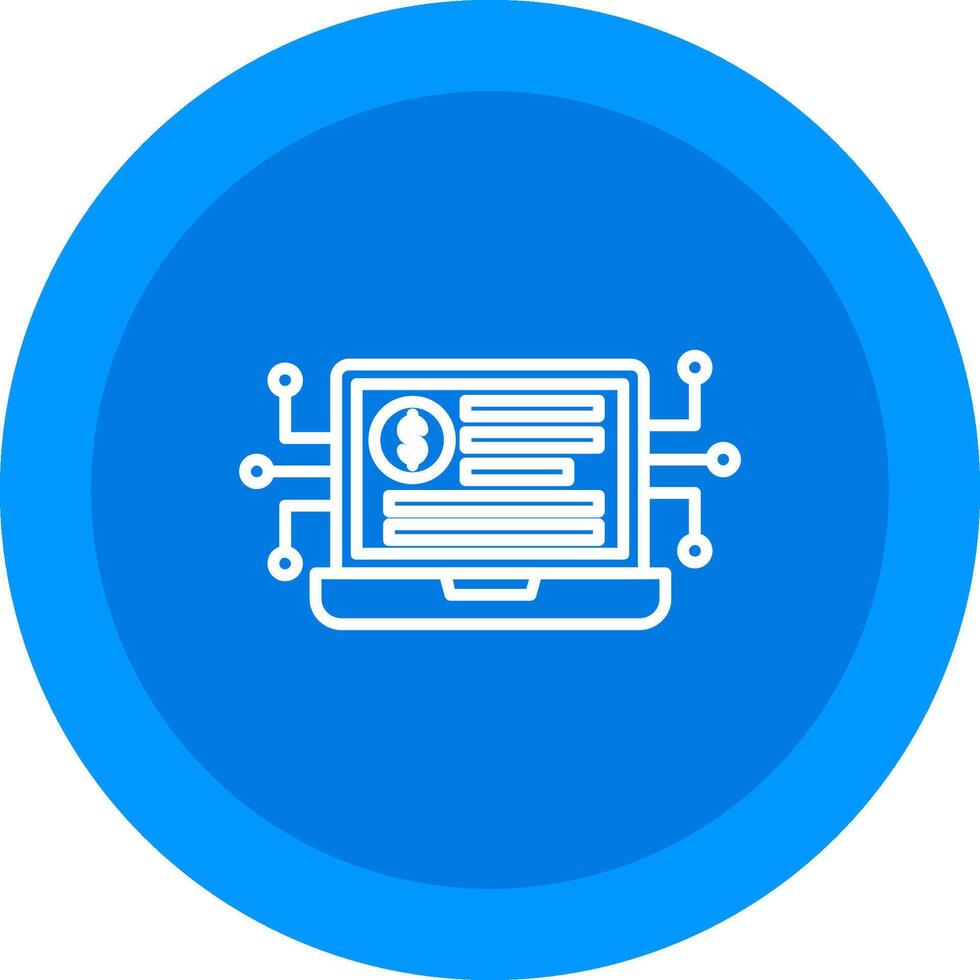 Digital Asset Icon Design Symbol vector