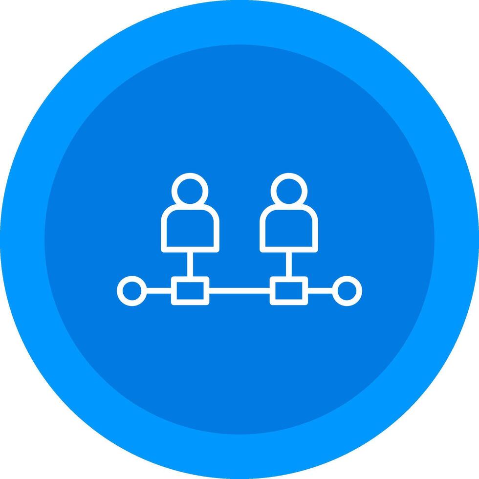 Network Connection Icon Design Symbol vector