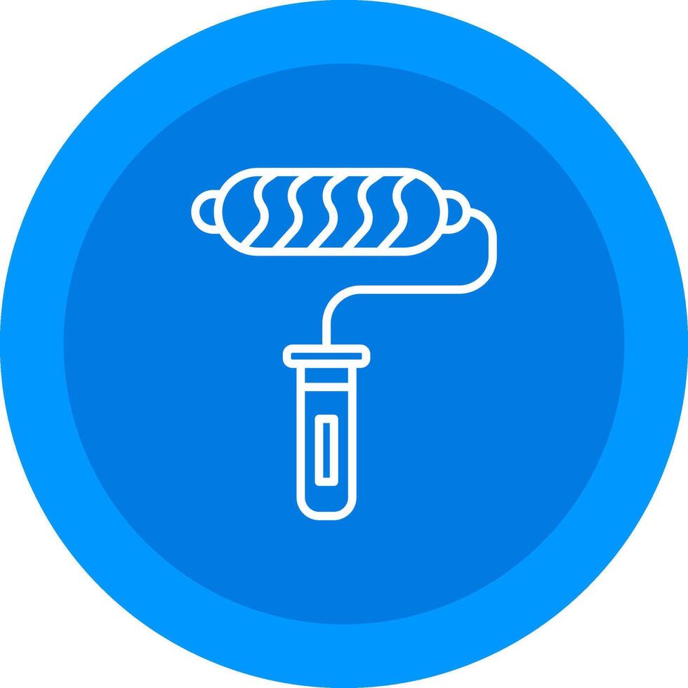 Paint Roller Icon Design Symbol vector