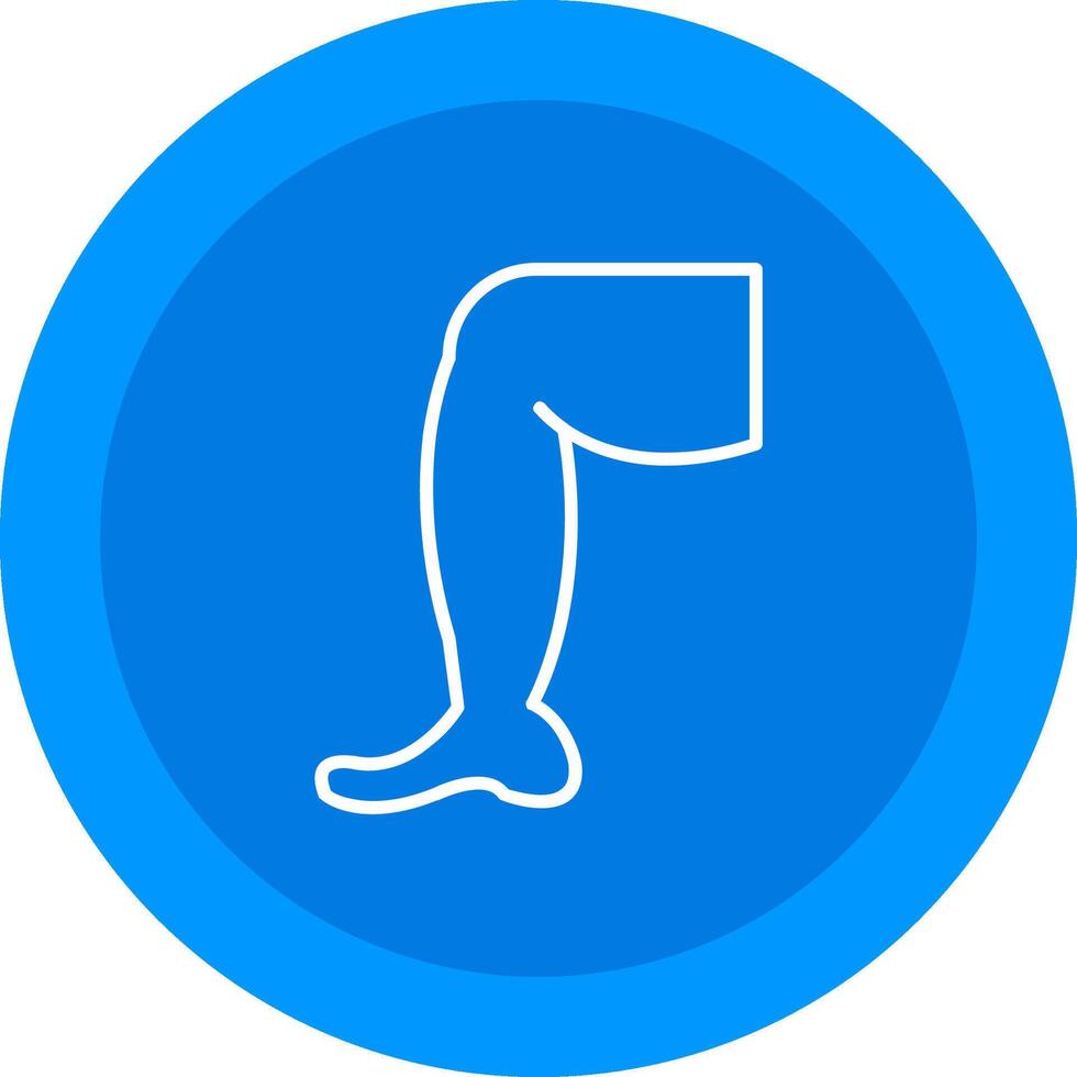 Leg Icon Design Symbol vector