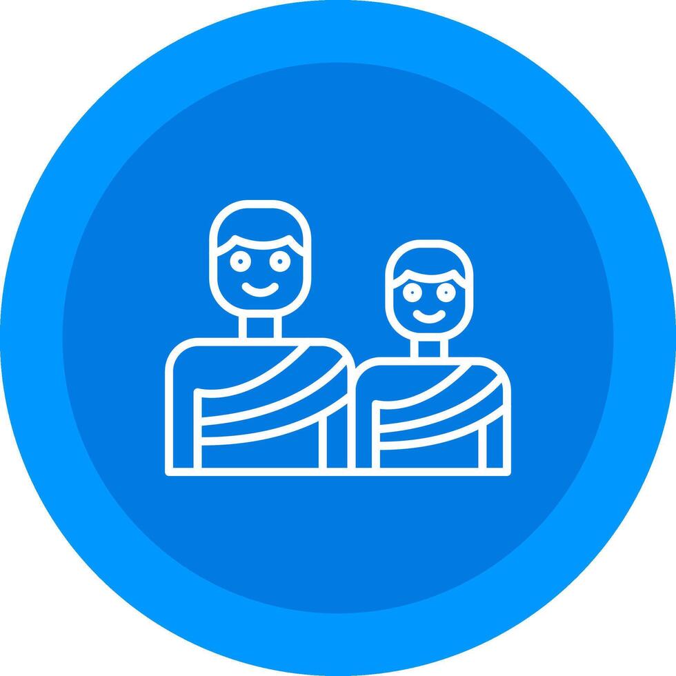 Pilgrims Icon Design Symbol vector