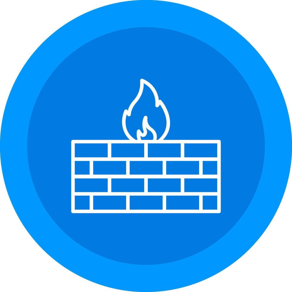 Firewall Icon Design Symbol vector