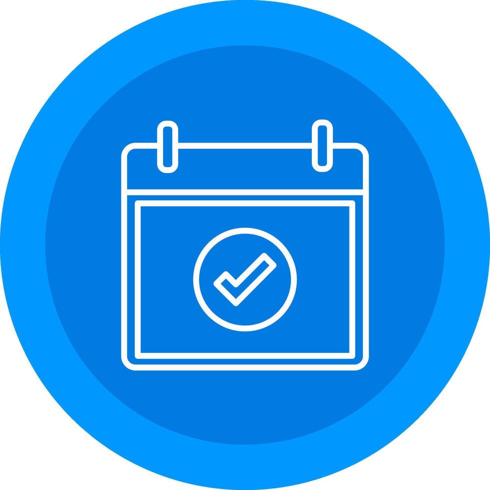 Correct Icon Design Symbol vector