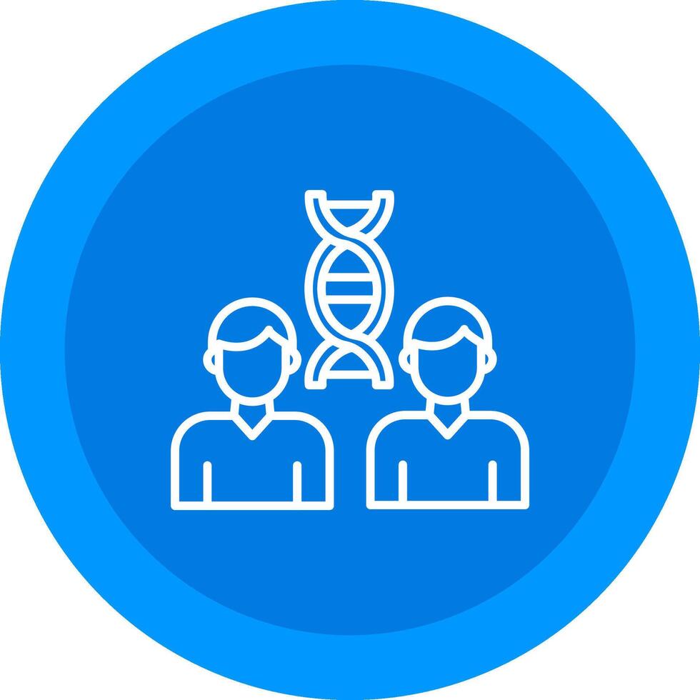 Cloning Icon Design Symbol vector