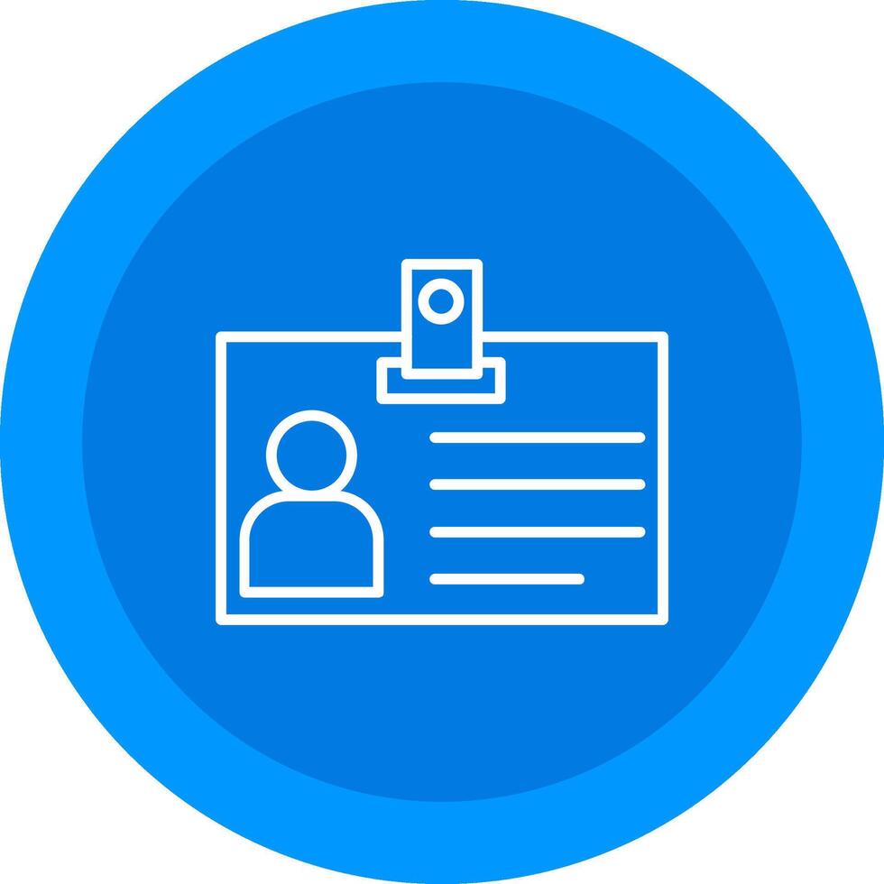Identification Card Icon Design Symbol vector