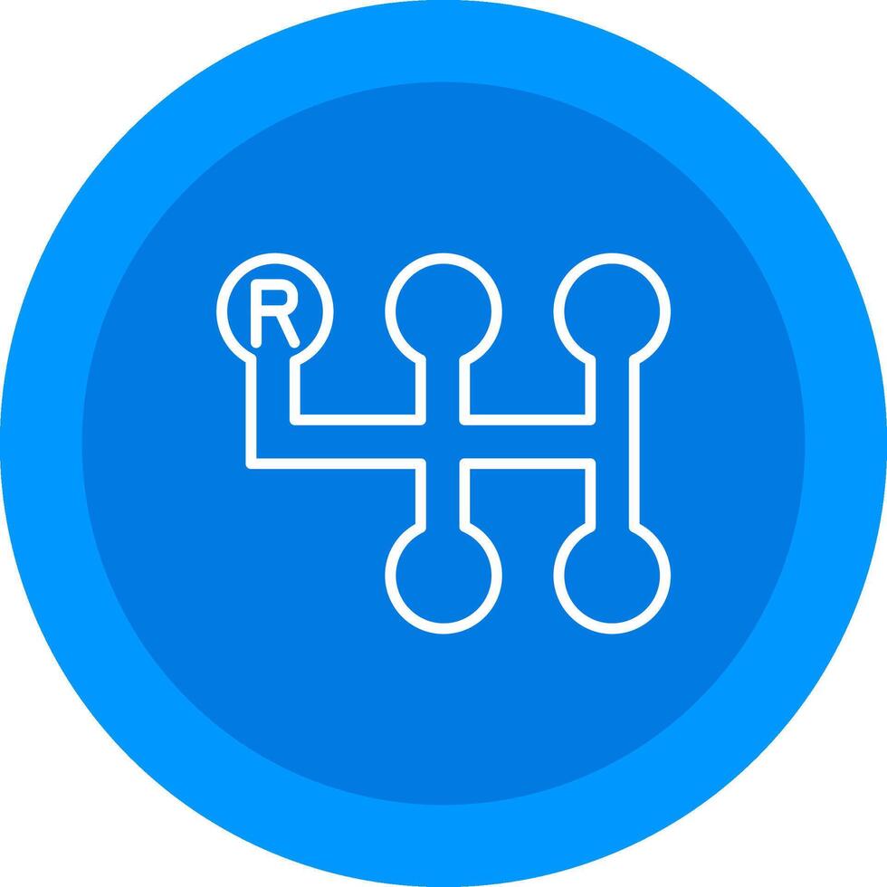 Gearshift Icon Design Symbol vector