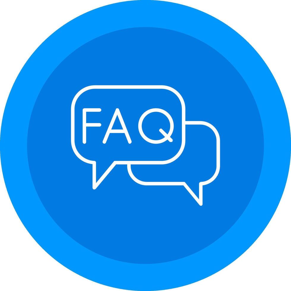 Faq Icon Design Symbol vector