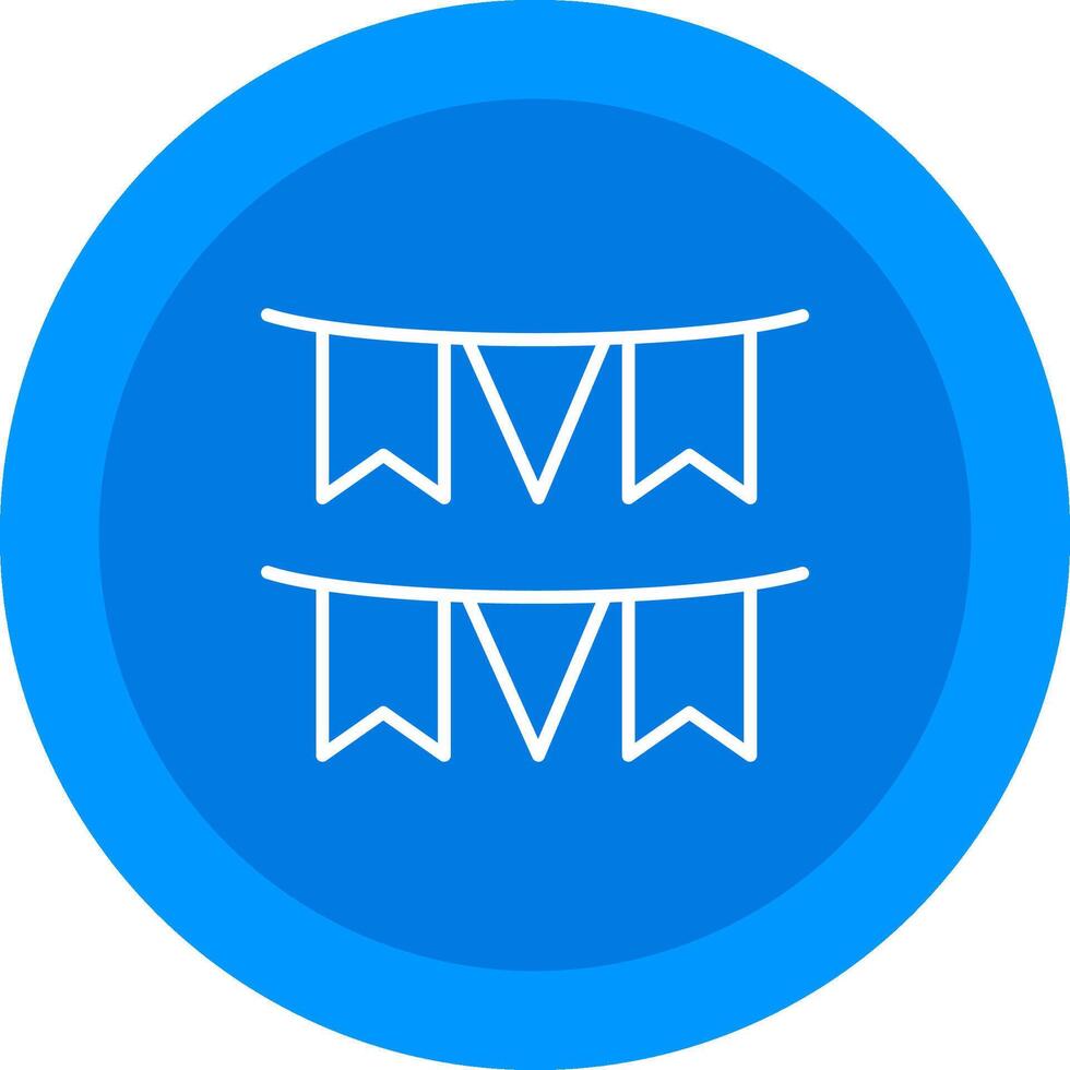 Garland Icon Design Symbol vector